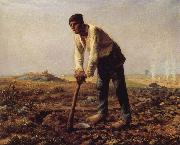 Jean Francois Millet The man with the Cut France oil painting artist